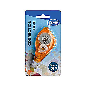 Correction tape 5mm x8m in blister
