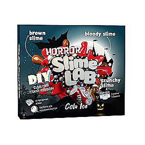 Юный химик Слайм  Slime lab. Horror. Кола айс 