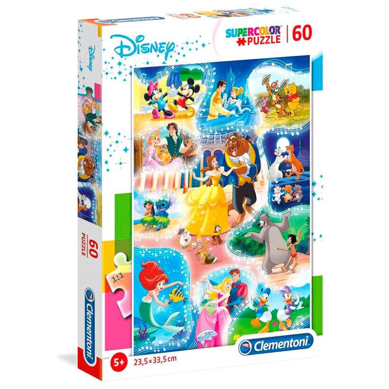 Пазл 60 CLEMENTONI Disney - время танцев 
