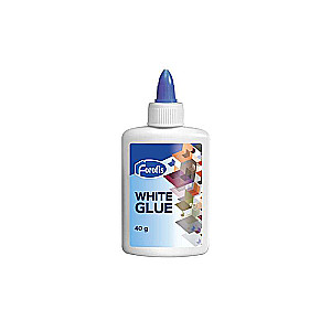 Valge liim (PVA) kontoriliim 40g FOROFIS