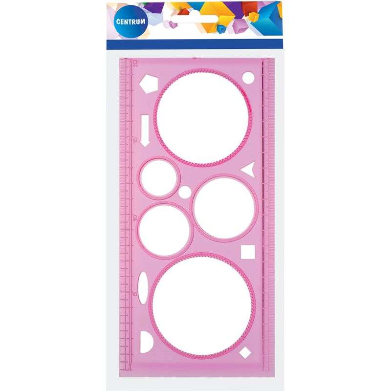 Lineal-Schablone 10*20cm transparent