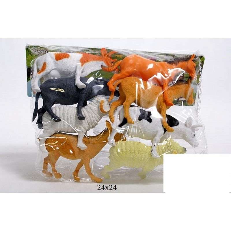 Dzīvnieku figūriņu komplekts 8 gab. FARM ANIMAL
