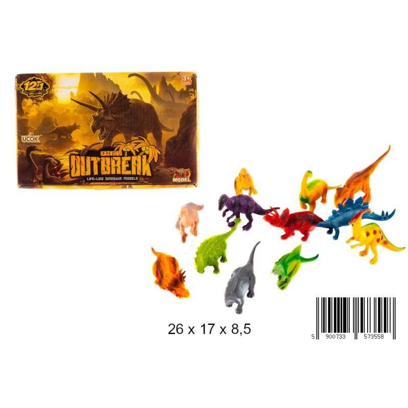 Dzīvnieku figūriņa 1 gab. Dinozaurs Mix
