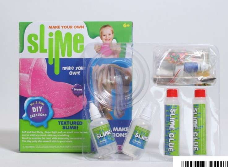 SLIME Textured slimu izveidošanas komplekts