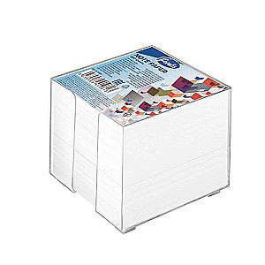 Notizpapier in Halter, 90x90 mm, weiße Farbe, 800 Blätter FOROFIS