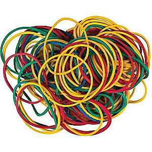 Gummibänder für Geld, 40 mm, bunt