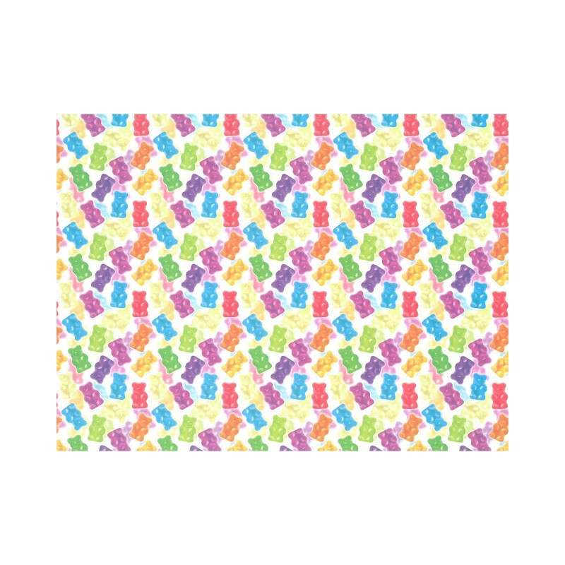 Картон декоративный FOLIA Gummi Bears 270г, 50x70см