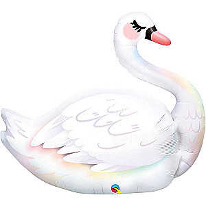 Foil balloon 37 Graceful Swan
