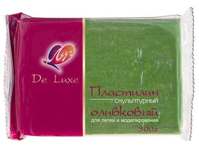 De Luxe Sculpting Clay, 300g Olive Color