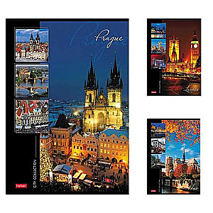 Тетрадь 96л А4 линия - City Collection