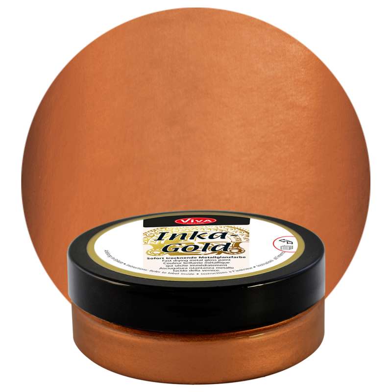 Краска-паста металлик VIVA Maya Gold 45мл - Copper