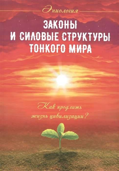 Законы и силовые структуры Тонкого мира. 2-е изд. Как продлить жизнь цивилизации?