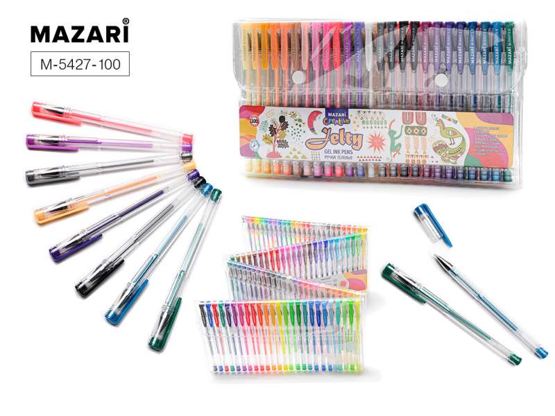 JELTY Gel Pen Set, 100 Colors