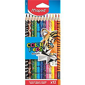 Color Peps Animals Colored Pencils