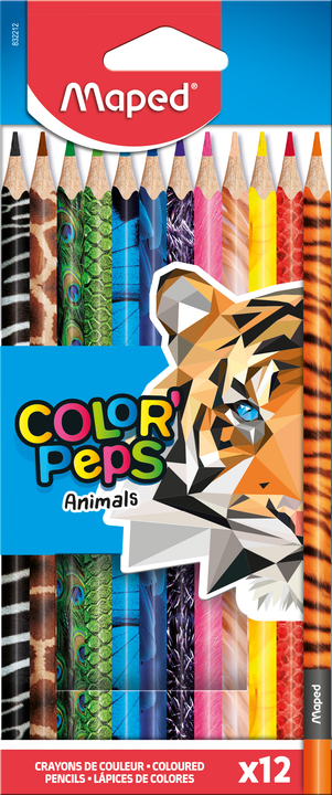 Color Peps Animals Colored Pencils