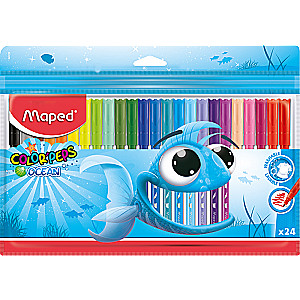 MAPED Ocean Markers, 24 Colors