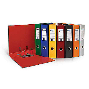 Папка - регистратор PREMIER, 50мм, оранжевая, несобранная