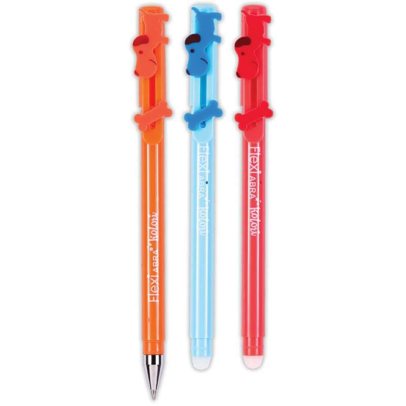 Gel pen 0.5mm blue abrasive Flexi Abra Kolori, dog / cat