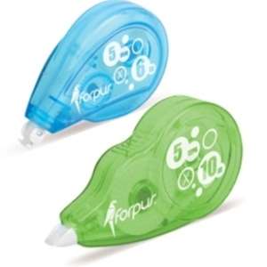FORPUS Correction Tape, 5mm x 10m, assorted