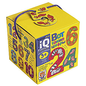 IQ-Puzzle. Šādas cipari
