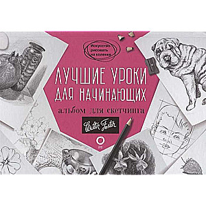 Лучшие уроки для начинающих. Альбом для скетчинга. Учебное пособие
