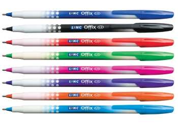 Шариковая ручка - Linc Offix (0,5 mm) светло синяя
