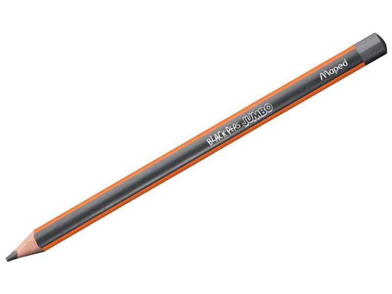 Pencil with eraser MAPED JUMBO HB