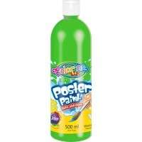 Гуашь 500ml, светло-зелёная. COLORINO