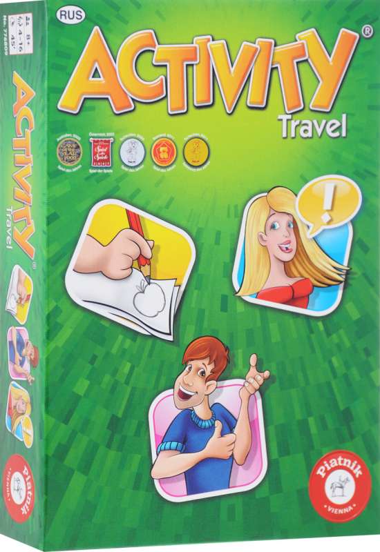 Stalo žaidimas - Activity. Travel (kompaktiška versija)