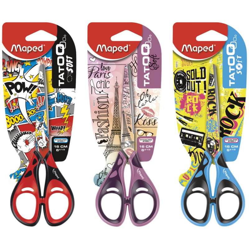 MAPED Tatoo Teen Scissors 16cm