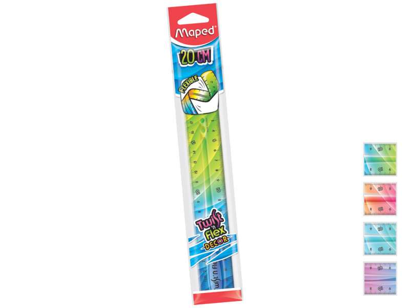 MAPED Twist'n Flex Decor Ruler 30cm
