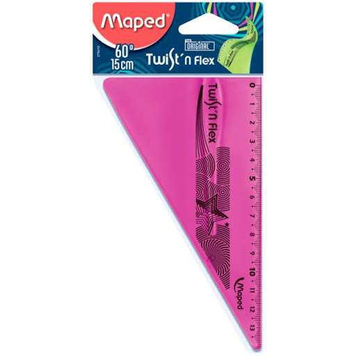 MAPED Twist'n Flex Triangle 60°-15cm