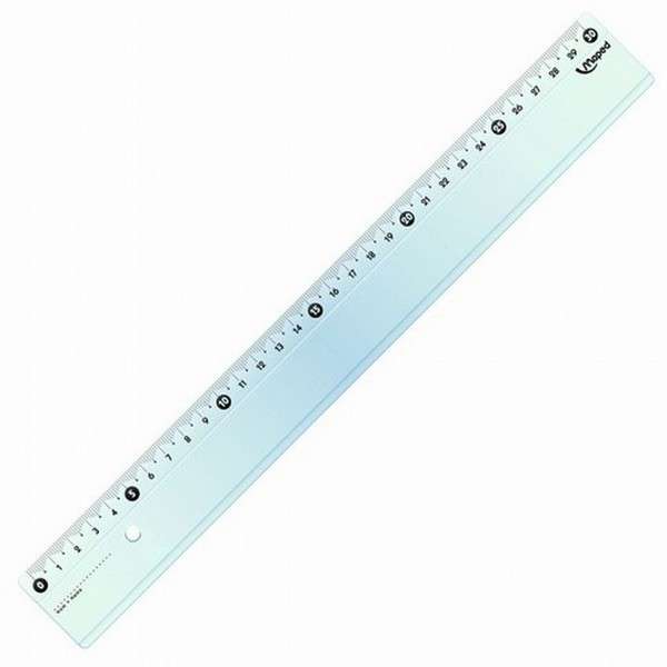 MAPED Essentials N146 Ruler, 30 cm Wide