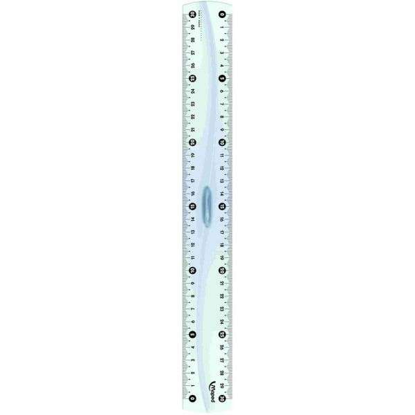 MAPED Essentials N146 Ruler with Holder, 30cm
