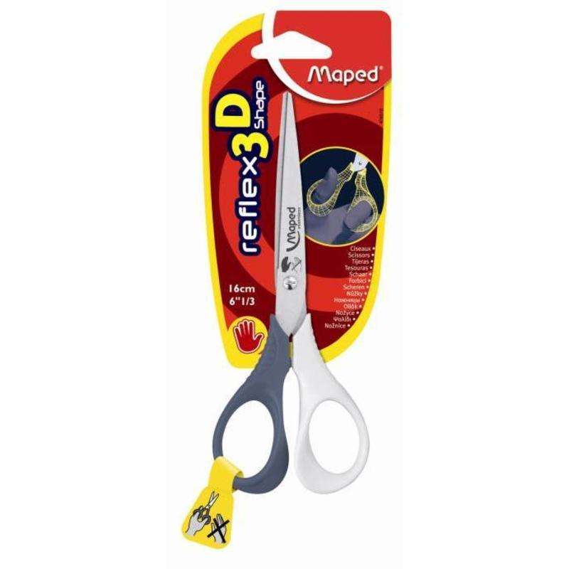 MAPED Office 3D Reflex Scissors for Left-Handed Users 16cm