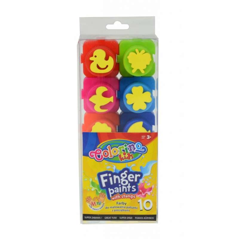 Colorino Finger Paints 10 Colors