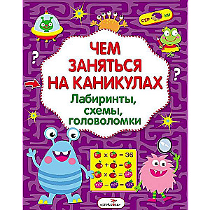 Czym się zająć na wakacjach? Labirynty, schematy, zagadki, Tom 2