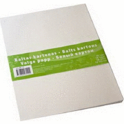 White cardboard A4, 10 sheets
