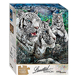 Мозаика puzzle 1000 Найди 13 тигров (Limited Edition)