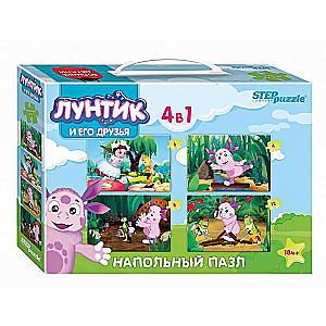 Напольный пазл-мозаика средний Лунтик