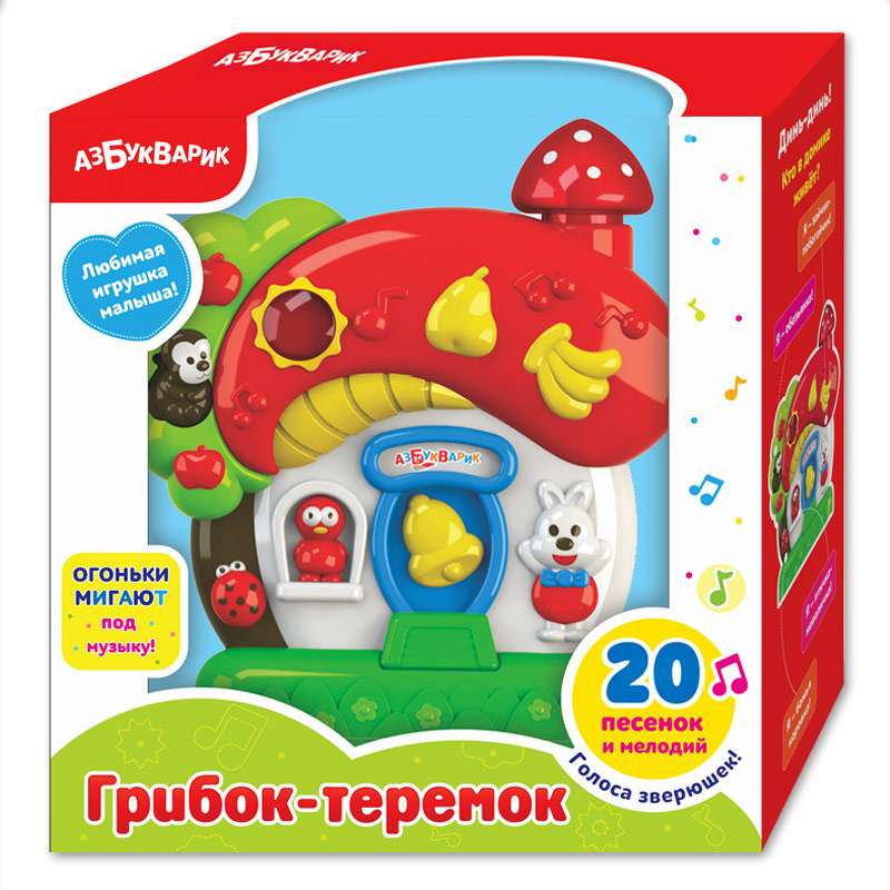 Mūzikas rotaļlieta Sēne-teremoks