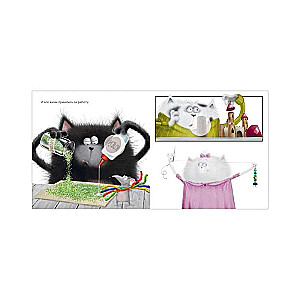 Sticker Book. Kitten Shmyak. The Best Gift for Mom and Dad