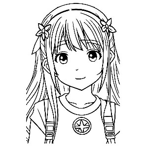 Anime Characters: Draw and Color. Creative Notebook