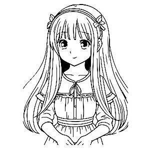 Anime Characters: Draw and Color. Creative Notebook