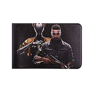 Cardholder Atomic Heart Twin and Major Nechayev (in the form of a book)