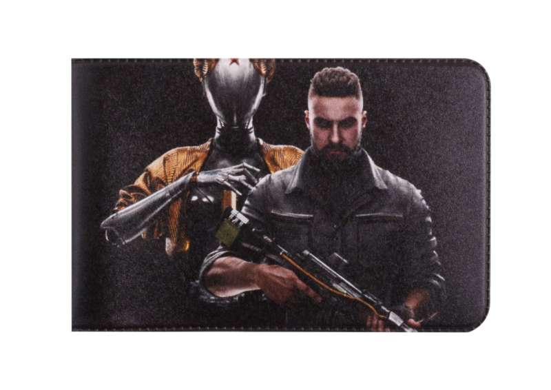 Cardholder Atomic Heart Twin and Major Nechayev (in the form of a book)
