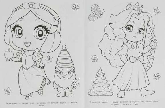 Ice Story. Princesses