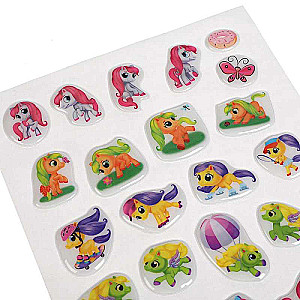 Activity with Stickers Funny Ponies