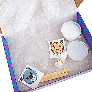 Creative Set: Soap Picture, Koala and Monkey