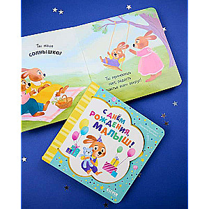 Postcard Book. Happy Birthday, Baby!